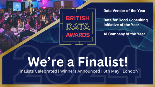 Calligo Shortlisted in three separate categories at the 2024 British Data Awards